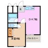 日の出マンション 1DKの間取り