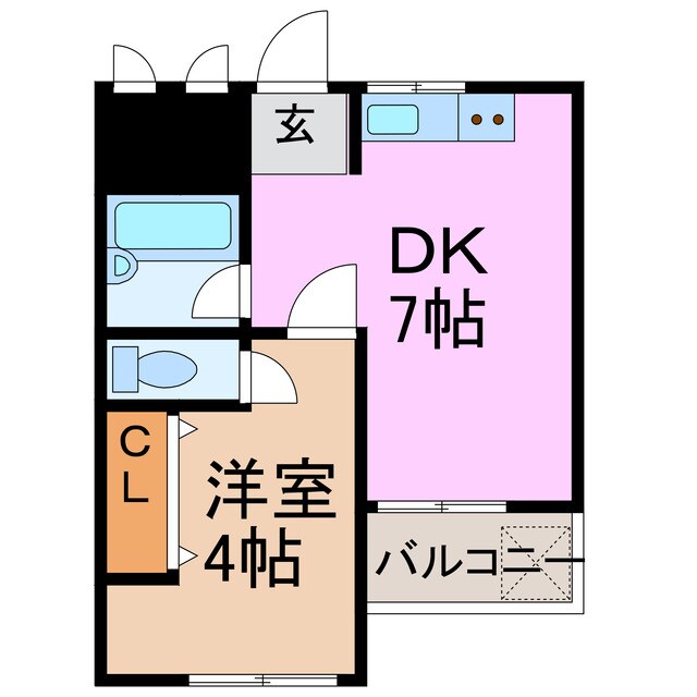 間取り図 日の出マンション