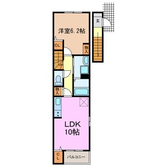 間取図 アッカ・フォルテ