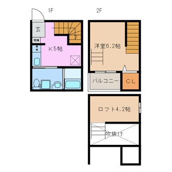 間取図 コンフォート鳴海