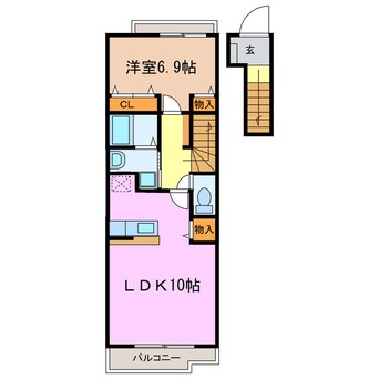 間取図 サンリットリバー