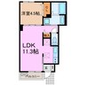 名鉄名古屋本線/有松駅 徒歩15分 1階 築5年 1LDKの間取り