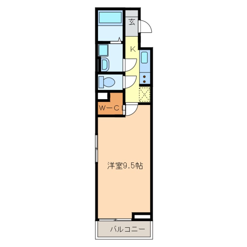 間取図 コートヴィレッジ