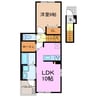 ジュネス笹原 1LDKの間取り