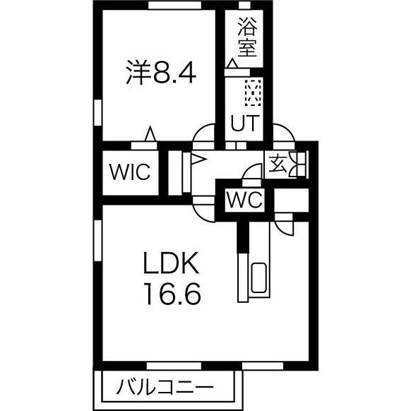 間取り図 共立A棟
