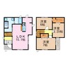 八ツ松KODATEX　Ⅳ 3LDKの間取り