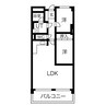 ゆたか台マンション 2LDKの間取り