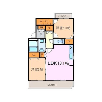 間取図 水野マンション