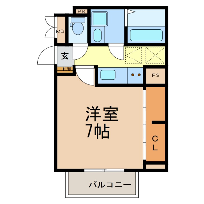 間取図 サブマリンSKⅢ