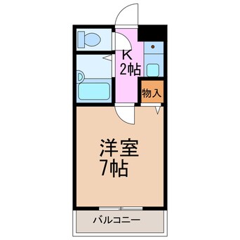 間取図 Tテラス鳴海
