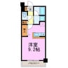 アルベェ徳重 1Rの間取り