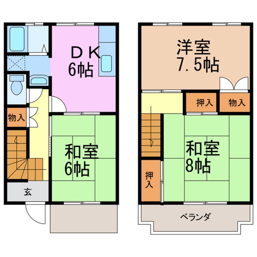 間取図 共立セブンマンション