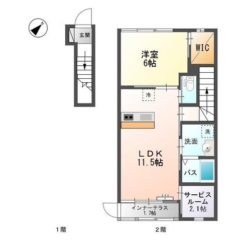 間取り図 ラピス　ワイ