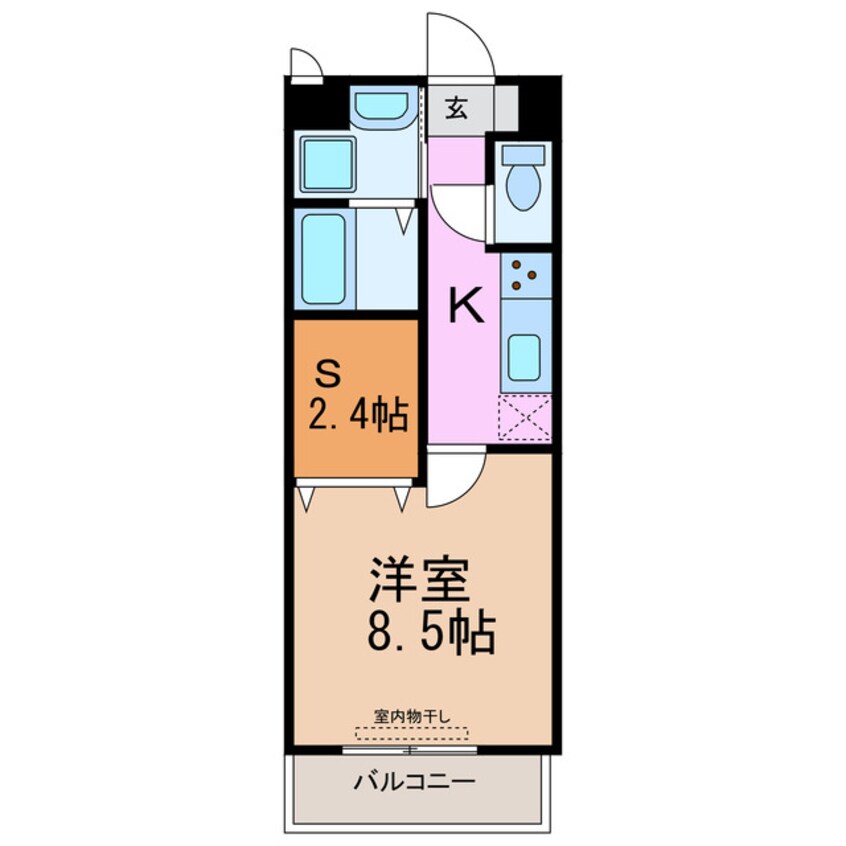 間取図 ALVIO新田