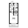 ライオンズフィールド 1Kの間取り