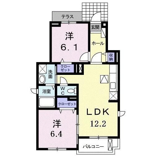間取り図 サングレイスB