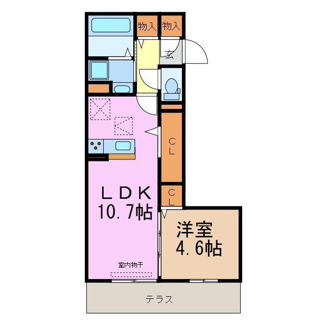 間取り図 Grand D-room天白相川