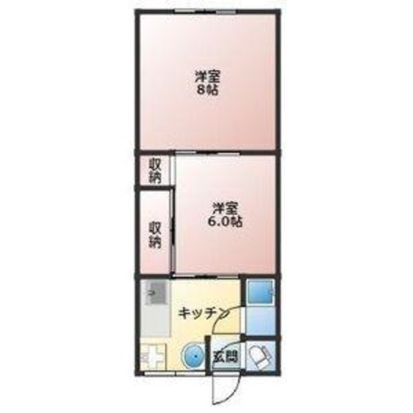 間取図 南舘レジデンス(旧仲宗根マンション)