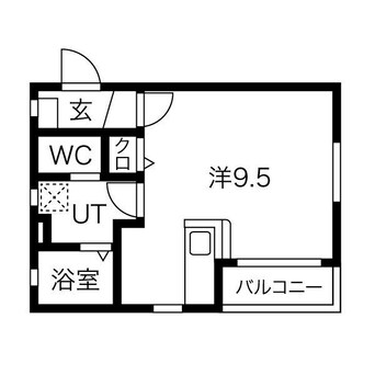 間取図 Grain鳴海