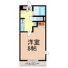 TIERRA EAST 1Kの間取り
