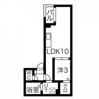 間取図 ヴィラ前之輪