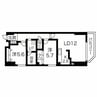 LINEAR　STYLE 2LDKの間取り