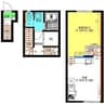 Velo MINAMIODAKA 1Rの間取り