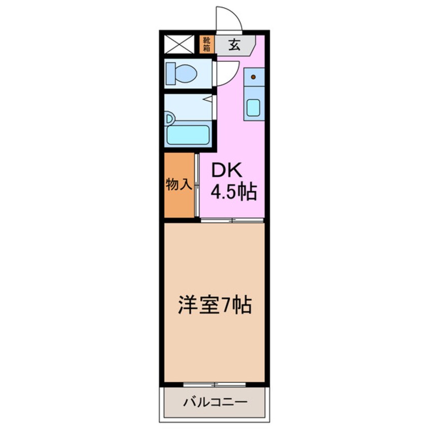 間取図 メゾン花みずき