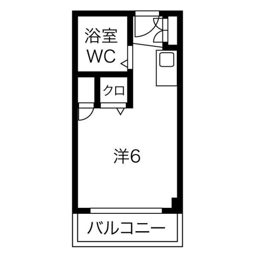 間取図 カルチェラタンⅢ