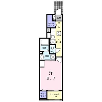 間取図 名古屋市営地下鉄桜通線/徳重駅 バス10分篭山西下車:停歩2分 1階 1年未満