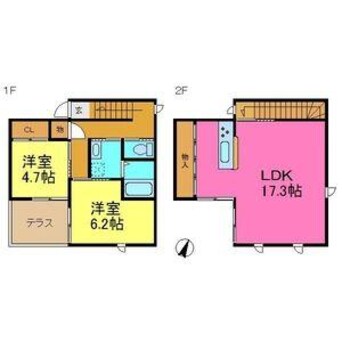 間取図 ユニキューブ緑区砂田