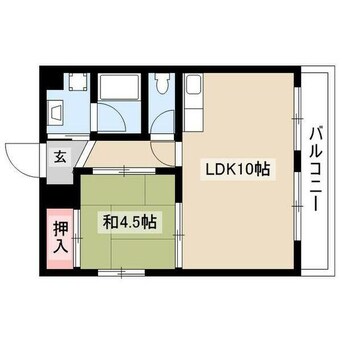 間取図 山文万場山ビル