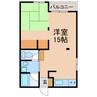 62-Oハウス 1Rの間取り