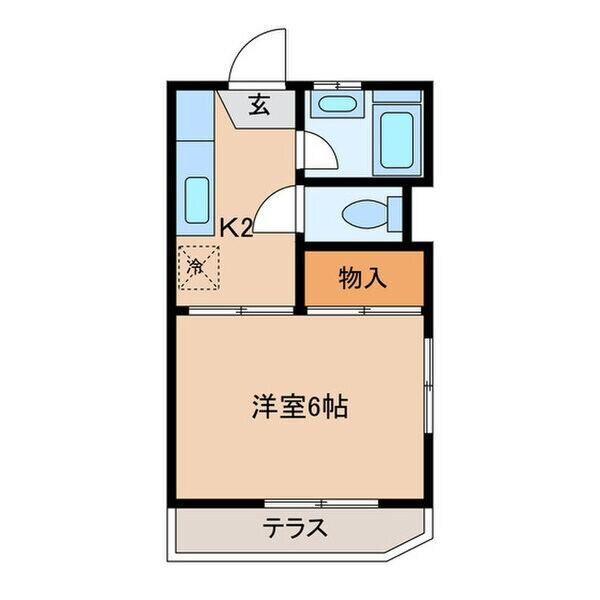 間取り図 サン大将ヶ根