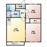 Scene88 2LDKの間取り