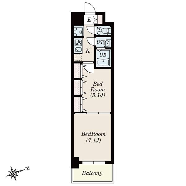 間取り図 S-RESIDENCE神沢afford