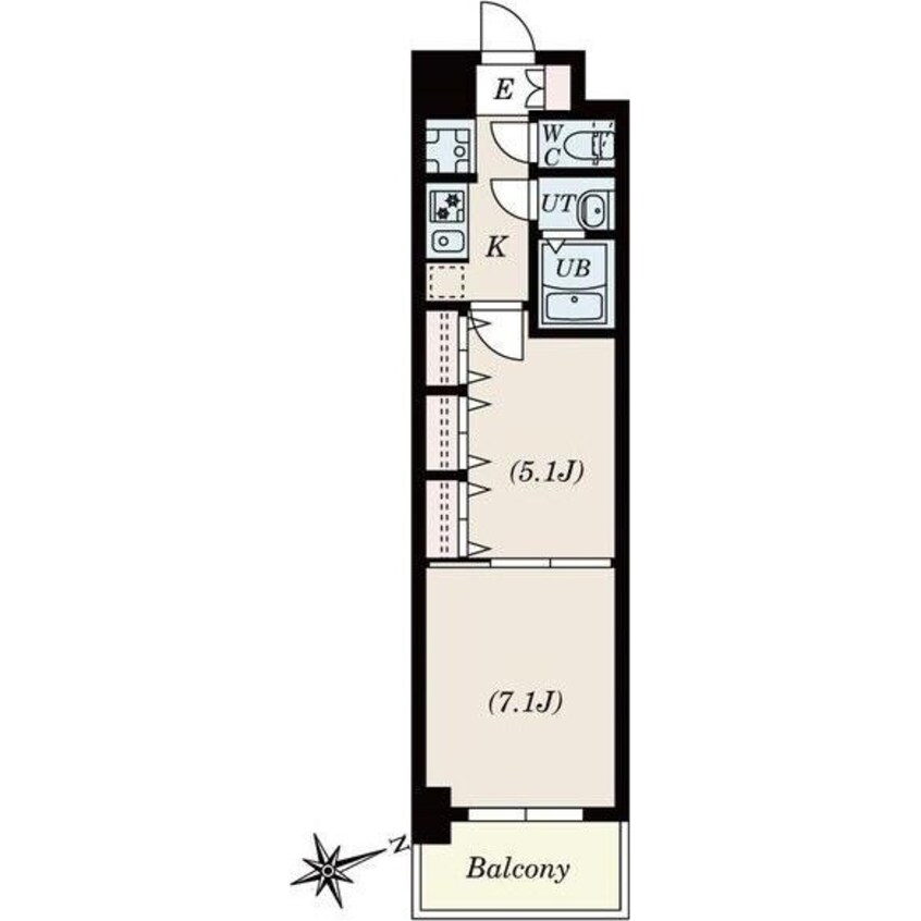 間取図 S-RESIDENCE神沢afford