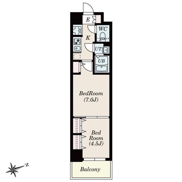 間取り図 S-RESIDENCE神沢afford