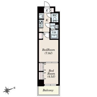 間取図 S-RESIDENCE神沢afford