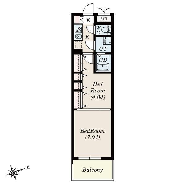 間取り図 S-RESIDENCE神沢afford