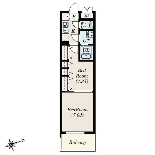間取り図 S-RESIDENCE神沢afford