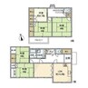 鳴丘1丁目戸建 5LDKの間取り