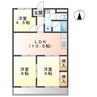 サウスヒルズＡ棟 3LDKの間取り