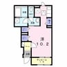 シャローム・T 1Rの間取り