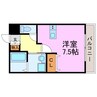 VingtBonheur表山 1Rの間取り