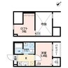 シャテーニュ 1SKの間取り