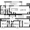 MaisonClarity野並 3LDKの間取り