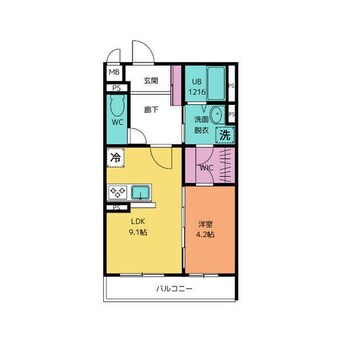間取図 LIen(リアン)