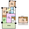 コンセール鳴丘 4LDKの間取り