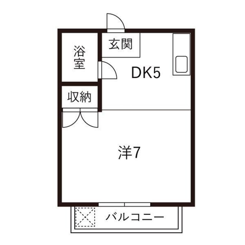 間取図 ヴィラタウン大高